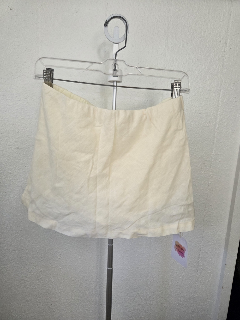 Women’s Cream Mini Skort - Classic A-Line